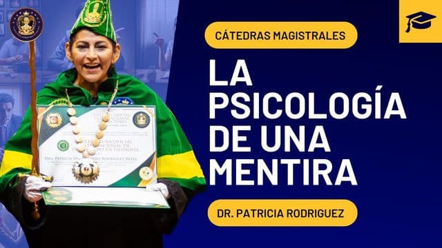 Portada de la grabación: La psicología de una mentira