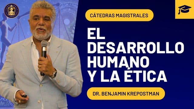 Portada de la grabación: El desarrollo humano y la ética