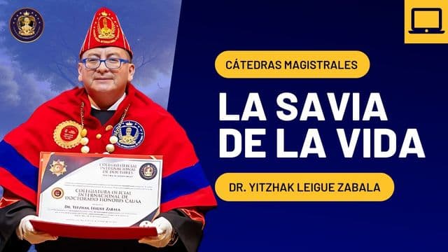 Portada de la grabación: La savia de la vida