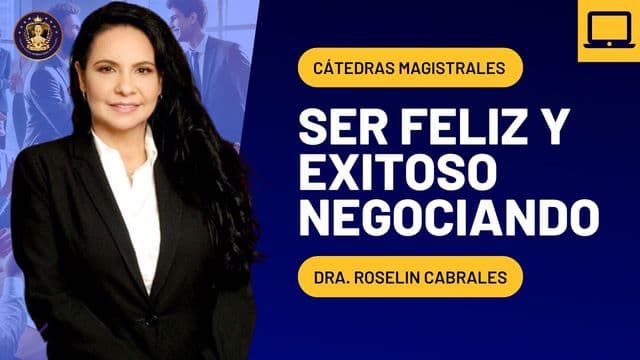 Portada de la grabación: Ser feliz y exitoso negociando