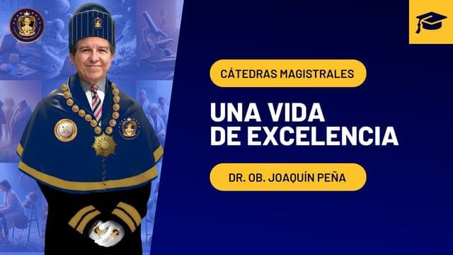 Portada de la grabación: Una vida de excelencia