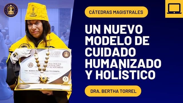 Portada de la grabación: Un nuevo modelo de cuidado humanizado y holístico