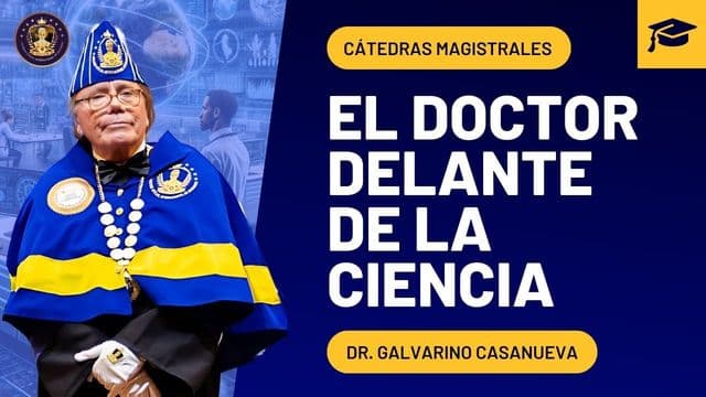 Portada de la grabación: El doctor delante de la ciencia