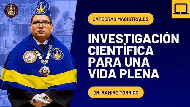 Portada de la grabación: Investigación científica para una vida plena