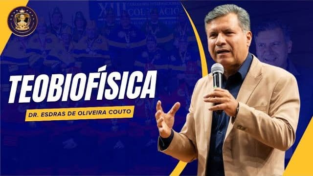 Portada de la grabación: Teobiofísica, por Dr. Esdras de Oliveira Couto