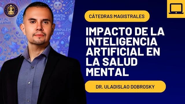 Portada de la grabación: Impacto de la inteligencia artificial en la salud mental