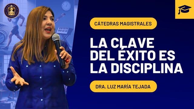 Portada de la grabación: La clave del éxito es la disciplina