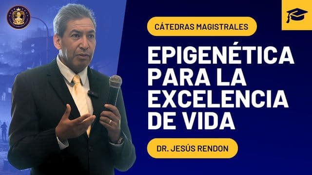 Portada de la grabación: Epigenética para la excelencia de la vida
