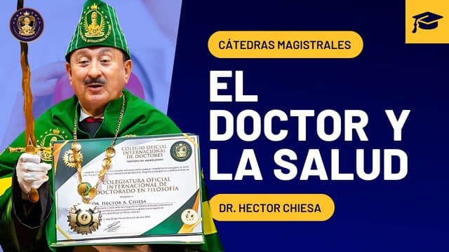 Portada de la grabación: Cátedra magistral, por Dr. Héctor Chiesa