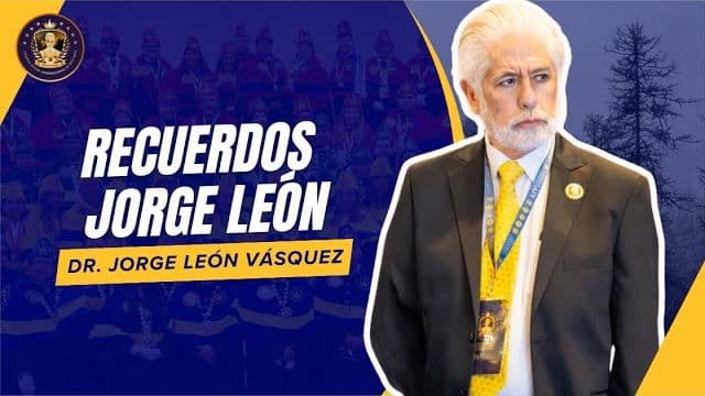 Portada de la grabación: Recuerdos, por Dr. Jorge León Vásquez