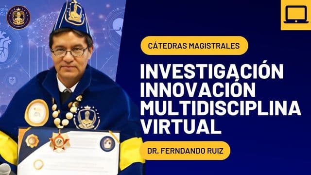 Portada de la grabación: Investigación, innovación, multidisciplina