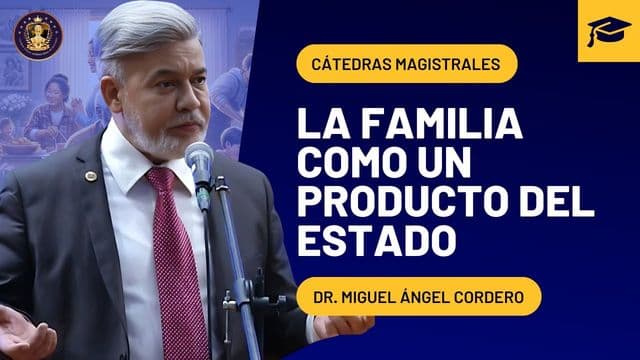 Portada de la grabación: La familia como un producto del Estado