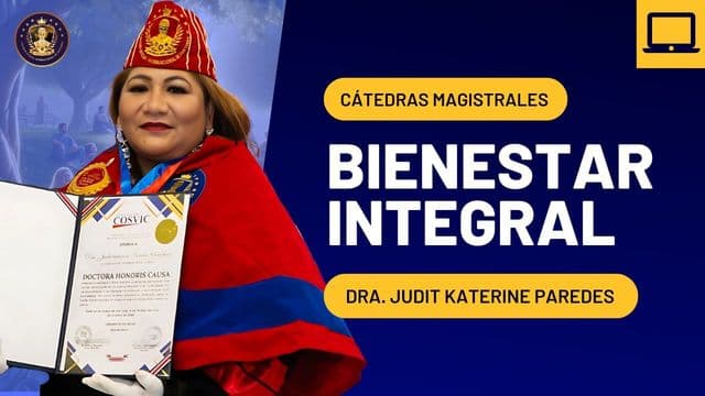 Portada de la grabación: Bienestar integral