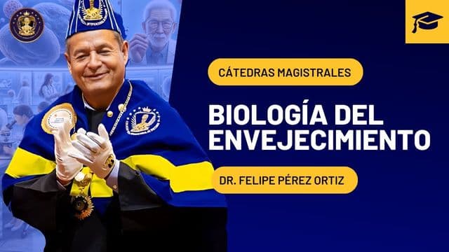 Portada de la grabación: Biología del envejecimiento