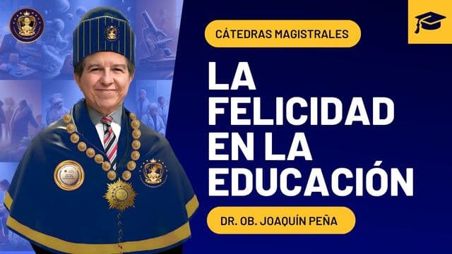 Portada de la grabación: La felicidad en la educación